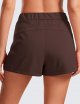 Stretch Shorts for Women Work Casual 2.5" - Athletic Shorts with Pockets for Workout Travel Hiking Golf