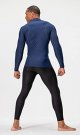 3 Pack Men's Athletic Turtle Neck Long Sleeve Compression Shirts