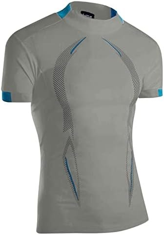 Men's Compression Shirts Short Sleeve Workout T-Shirt Cool Dry Undershirts Baselayer Sport Cool Shirt Running Tops