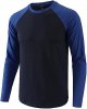 Men's Casual Vintage Slim Fit Short/Long Sleeve Sleeveless Active Sports Gym Workout Baseball Hiking Tee Shirts