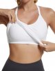 Seamless Workout Tank Tops with Built in Bra,Racerback Athletic Tank Tops Ribbed Soft Yoga Shirts