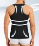 Mens Body Shaper Tank Top Compression Shirts Sleeveless Slimming Undershirt Gynecomastia Shapewear with Zipper