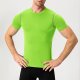 Mens Compression Shirts Short Sleeve Athletic Compression Tops Dry Fit Running T-Shirt Sports Base Layer Undershirts