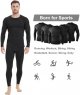 5 Pack Thermal Compression Shirts for Men Long Sleeve Running Gear Undershirt Base Layer for Winter Cold Weather