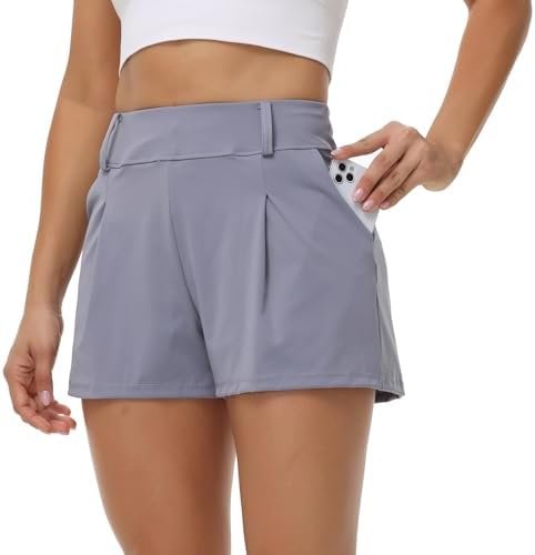 Womens Golf Shorts Gym Athletic Workout Running Bike High Waisted Cute Lounge Trendy Clothes Summer Casual Work