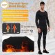 Men's Long Sleeve Compression Shirts Base-Layer Quick Dry Tops Workout Crewneck T Shirts