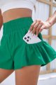 Womens High Waisted Shorts Athletic Running Shorts Workout Gym Quick Dry Flowy Shorts with Pockets