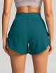 High Waisted Athletic Running Shorts for Women Dolphin Shorts High Split Quick Dry Gym Workout Shorts with Liner