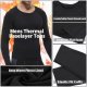 Men's Long Sleeve Compression Shirts Base-Layer Quick Dry Tops Workout Crewneck T Shirts