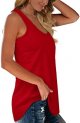 Womens Tank Tops Racerback Loose Shirts for Women Summer