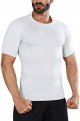 Men's Compression Shirts Short Sleeve Workout Tops Cool Running Gym T-Shirt Base Layer Undershirts Top